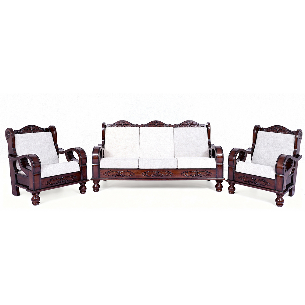 Apple Teak sofa 3+1+1